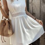 White Short Dress