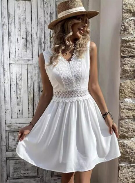 White Short Dress (3) White Short Dress (3)