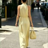Yellow Long Dress A2