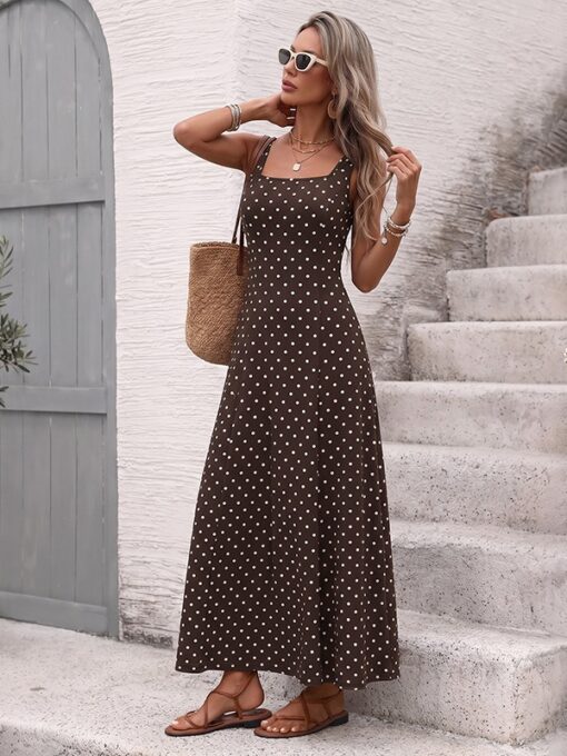Brown Maxidress