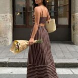 Brown Maxidress (4)