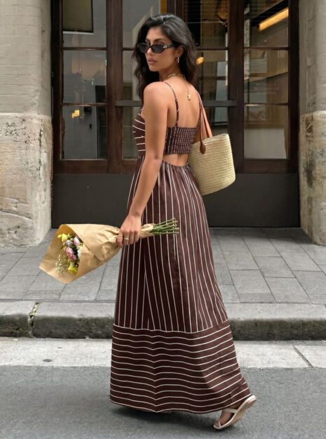 Brown Maxidress (4) Brown Maxidress (4)