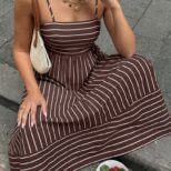 Brown Maxidress (6)