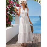 White Maxidress