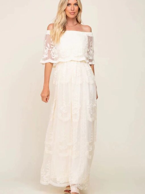 White Long Dress